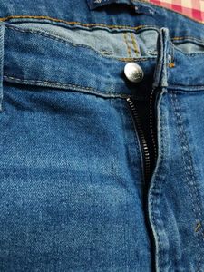 Stylish Blue Ripped Jeans