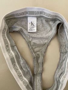 Calvin Klein CK One Thong - Grey