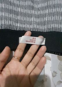 Woollen Short Flared Skirt
