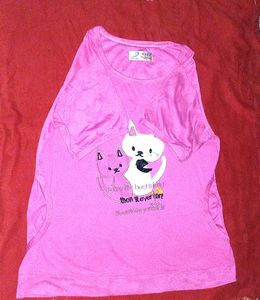 Cute Pink Colour Top