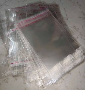 30 pcs Clear Plastic Bags