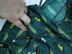 Stylish 👗Green Printed Kurta