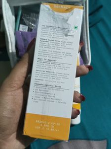 Dermacy spf 60pa+++ sunscreen