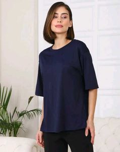 Shein Medium Length Drop Shoulder Back Cut-Out