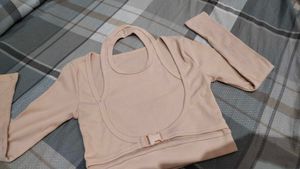 Ribbed Long Sleeve Crop Top
