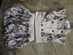 Baby Girls Floral Print Top &amp; Bloomers Set