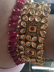 Kundan Choker Necklace Set