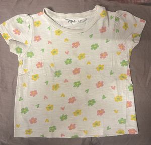 Cute Girls' T-Shirt Bundle (4 Pieces)