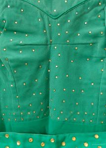 Stunning Green Embellished Dress