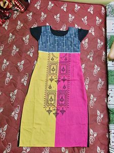 Vibrant Colorblock Kurta