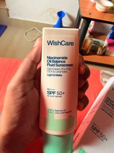 WishCare Niacinamide Oil Balance Sunscreen