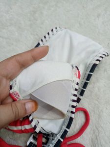 💚 32 D Ribbon Look Bra
