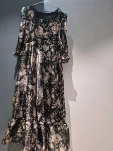 Floral Print Maxi Dress