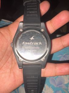 Fastrack Black Analog Watch
