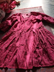 Two Beautiful Pink Floral Kurta