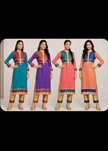 Elegant Embroidered Kurti