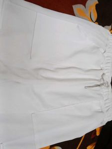 White Cargo Pants