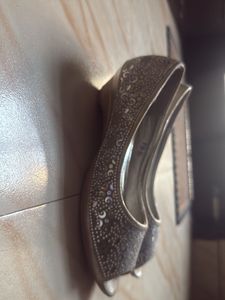 Sparkling Peep-Toe Heels
