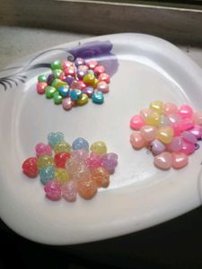 Assorted Heart Beads for Crafts