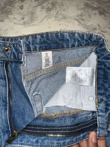Blue Denim Shorts