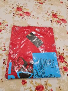 Red Long top/Night shirt