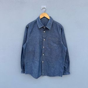 Denim Blue Long Sleeve Shirt