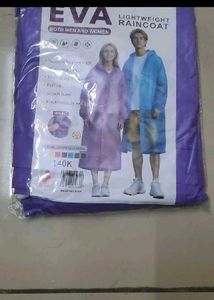 Purple Lightweight Raincoat