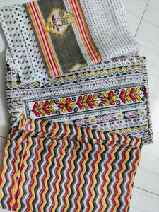 PRICE DROP! Printed Suit Material w Dupatta &amp;Lower
