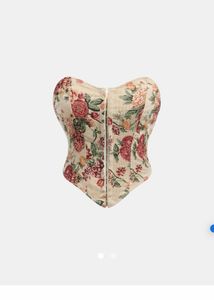 Floral Corset Top