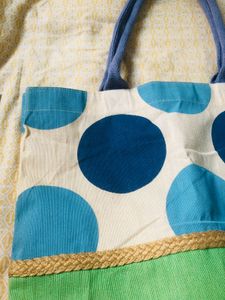 Polka Dot Tote Bag