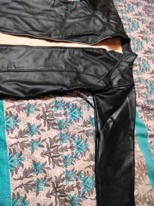 Black Faux Leather Jacket
