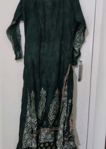 Elegant Green Ethnic Kurta Set
