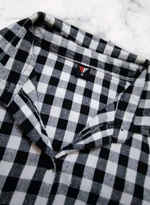 Gingham Button-Down Shirt