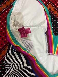 Zebra Print One-Piece Swimsuit