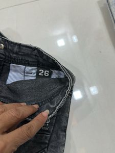Boy's Stylish Black Denim Jeans