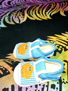 Combo Of Baby Sandals &amp; Cap For Summer