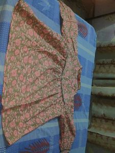 Beautiful Floral Print Kurta