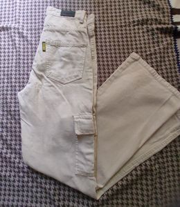 Off White Cargo Jeans