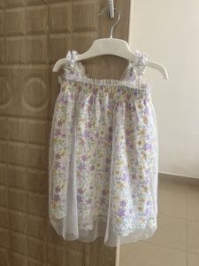Charming Floral Baby Dress-new