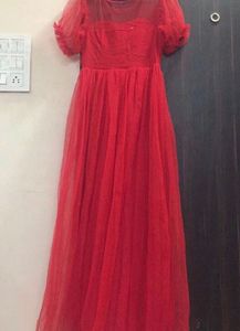 Princess Red Gown Dress
