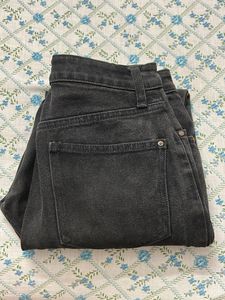 Distressed Grey Denim Jeans