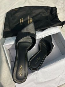 AXIUM open toe stiletto heels