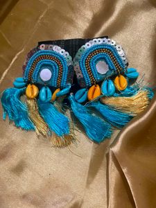 Boho Rainbow Tassel Earrings