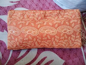 37.Embroidered Paisley Clutch