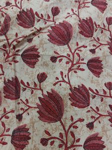 Floral Print Unstitched Dress Material
