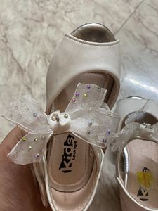 Party Wear Semi Shoe Sandal For Girls