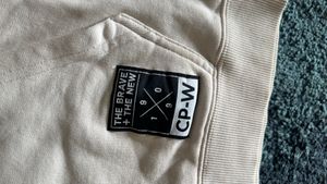 Jack &amp; Jones Beige Graphic Hoodie – CP-W Streetwea