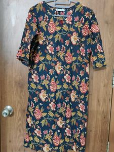 Women's Floral Print Kurta