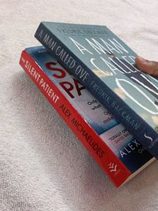 The Silent Patient &amp; A Man Called Ove Books