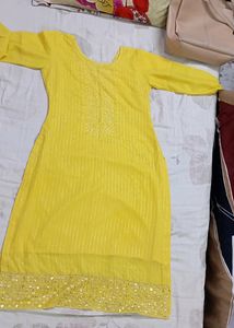 Yellow Kurta